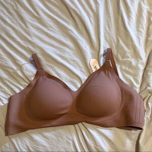 Elegant Tan Wireless Bra